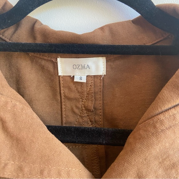 OZMA Tan Utility Jacket for Women - Picture 6 of 10